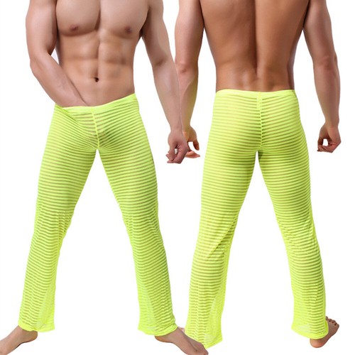 Homme rayé maille pantalon - homme,