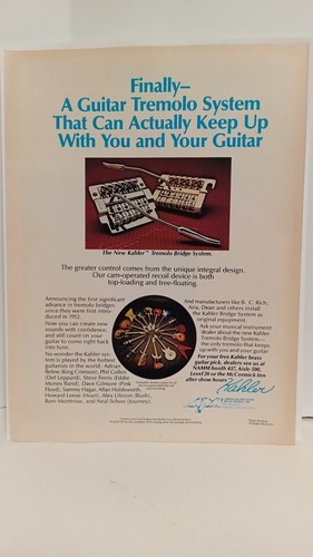 Kahler tremolo guitar - kahler,