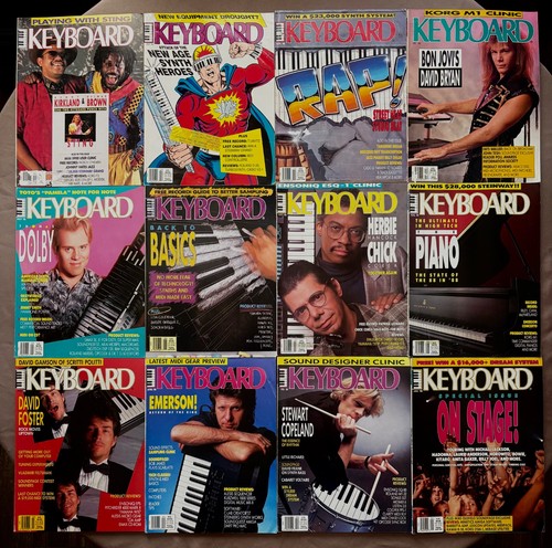 Keyboard magazines complete - keyboard,