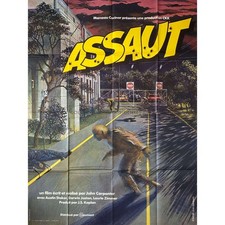 ASSAULT ON PRECINCT 13 French Movie Poster  - 47x63 in. - 1976 - John Carpenter,