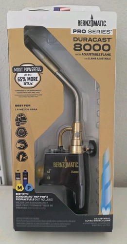 New bernzomatic duracast 8000 - new,