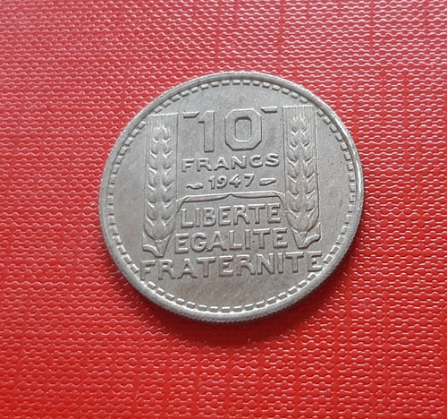France pièce 10 francs - france,