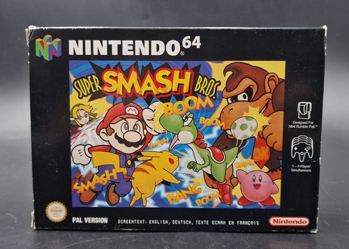 Super smash bros display - bros, box