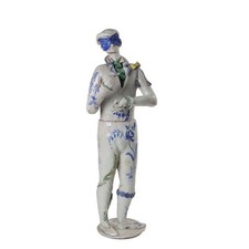 Personnage Masqué Terre Cuite