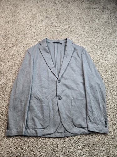 Uniqlo blazer mens medium gray - medium,