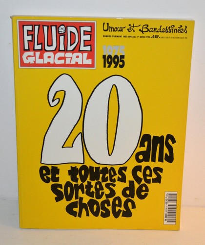 Revue album fluide glacial - bd,