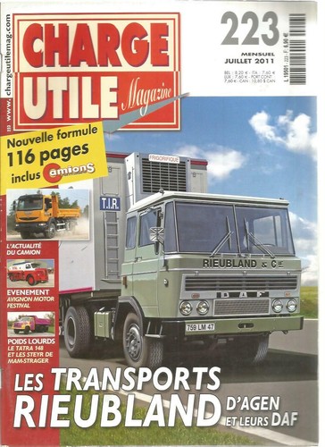 Charge utile 223 transports - utile,