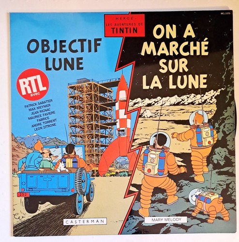 Tintin objectif lune - tintin, a