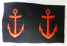 LOT 2 ANCRES TISSU PATCH CABAN