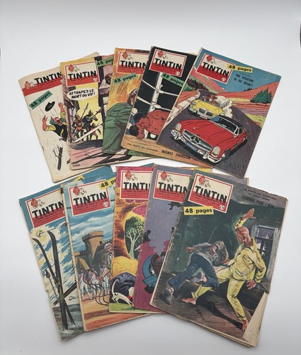 Lot journaux tintin - 10,
