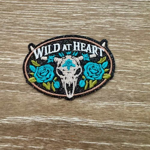 Wild steer iron patch - wild,