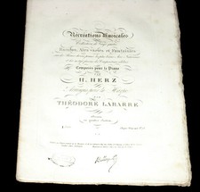 6 airs arrangés pour la harpe