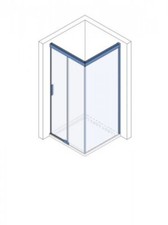 Porte coulissante corail