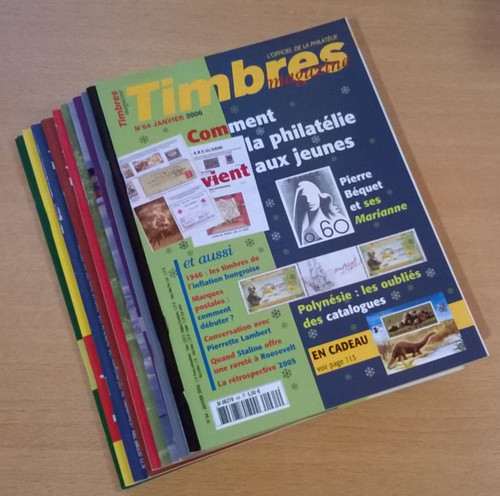Timbres magazine année - magazine,