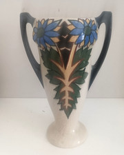 Vase art deco craquelé - deco, en