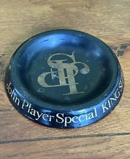 Cendrier Noir Ancien  publicitaire : JPS john Player Special Cigarette  Vintage