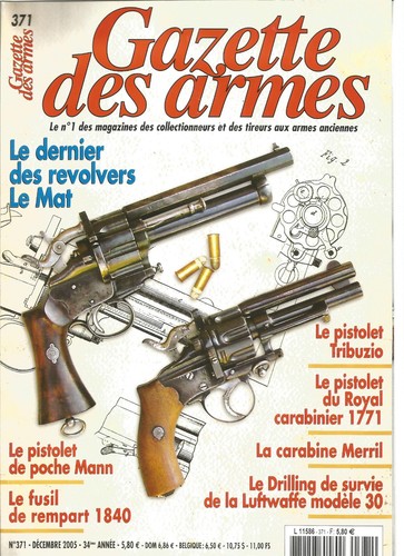 Gazette des armes 371 - armes, n°371