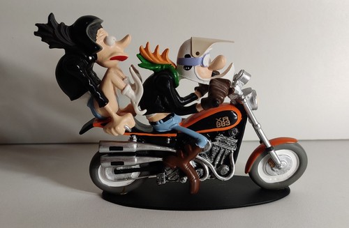 Figurine moto résine joe - moto,