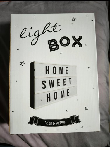 Light box led personnaliser - box, À