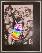 Tom Of Finland SIGNED Print