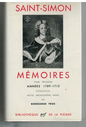Saint simon memoires tome - -, memoires.