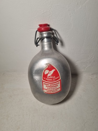 Gourde alu ancienne - gourde, en