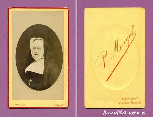 Cdv mougel baccarat - cdv, À