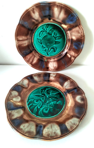 Duo assiettes anciennes - ,