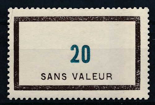 Timbre france fictif f110 - timbre,