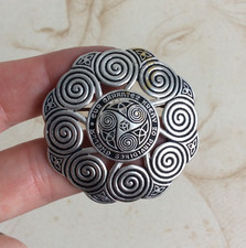 Broche kelt triskel - broche, métal