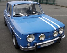 BANDES BLANCHES POUR RENAULT R8 GORDINI AUTOCOLLANT STICKER AUTO BD551