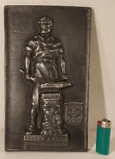 plaque fonte WW2 fabricant Allemand Solingen forge Peter Hahm