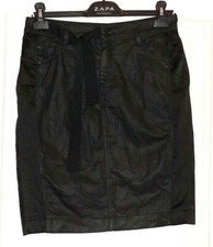 Jolie jupe jeans enduit +