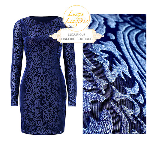 Robe ada par wolford bleu - ada,