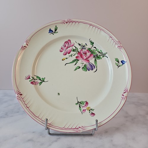 Assiette plate faïence - plate,