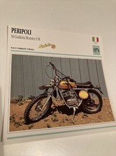 Peripoli 50 Giullietta Monster 6M 1974 carte collection moto Atlas Italie