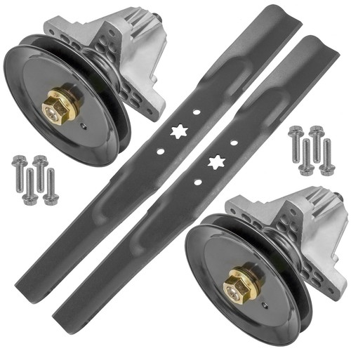 Spindle pulley blade - w/,