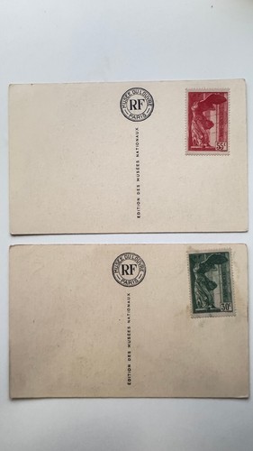 France timbres 354 - n°, 354-355