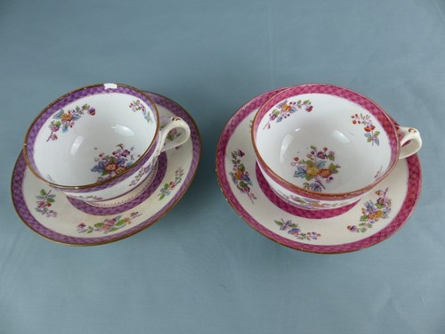 Staffordshire lot tasses - staffordshire, 2