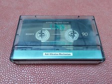 SONY UX-S 90 AUDIO BLANK CASSETTE TAPE Vintage 1995 Iec II Type II CrO2 Chrome