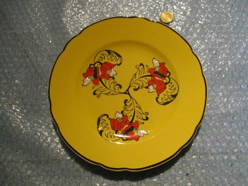 Assiette faïence jaune - faÏence,