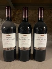 lot de 3 bouteilles chateau des cres ricard stecia  2017 terrasses du larzac