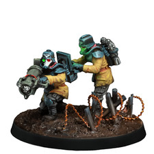 Figurine peinte Death Korps of War Engineers Warhammer 40k prévente | Art