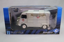 LJ618 SOLIDO 421183740 1/18 1:18 Camionnette Citroen HY Motobecane 1969 silver