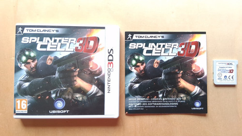 Splinter cell 3ds - cell, /