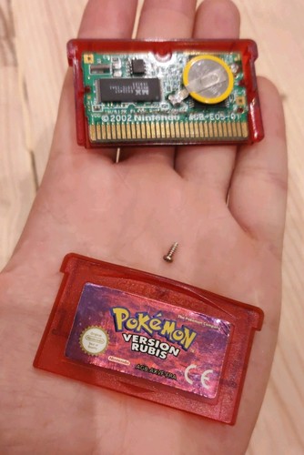 Pokemon rubis avec - avec, boîte