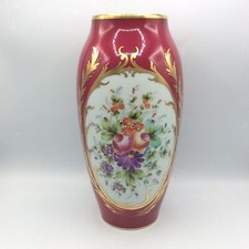 Grand vase en porcelaine de