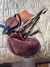 Uilleann pipes half set in