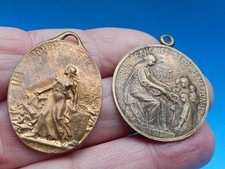 LOT 2 MEDAILLES JOURNEE  POILU