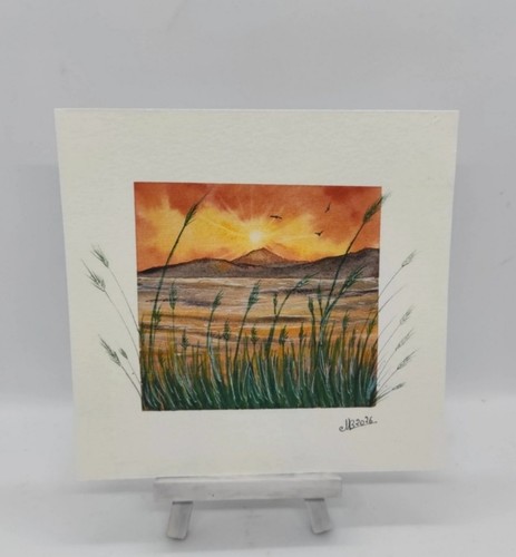 Peinture aquarelle - à, l'aquarelle